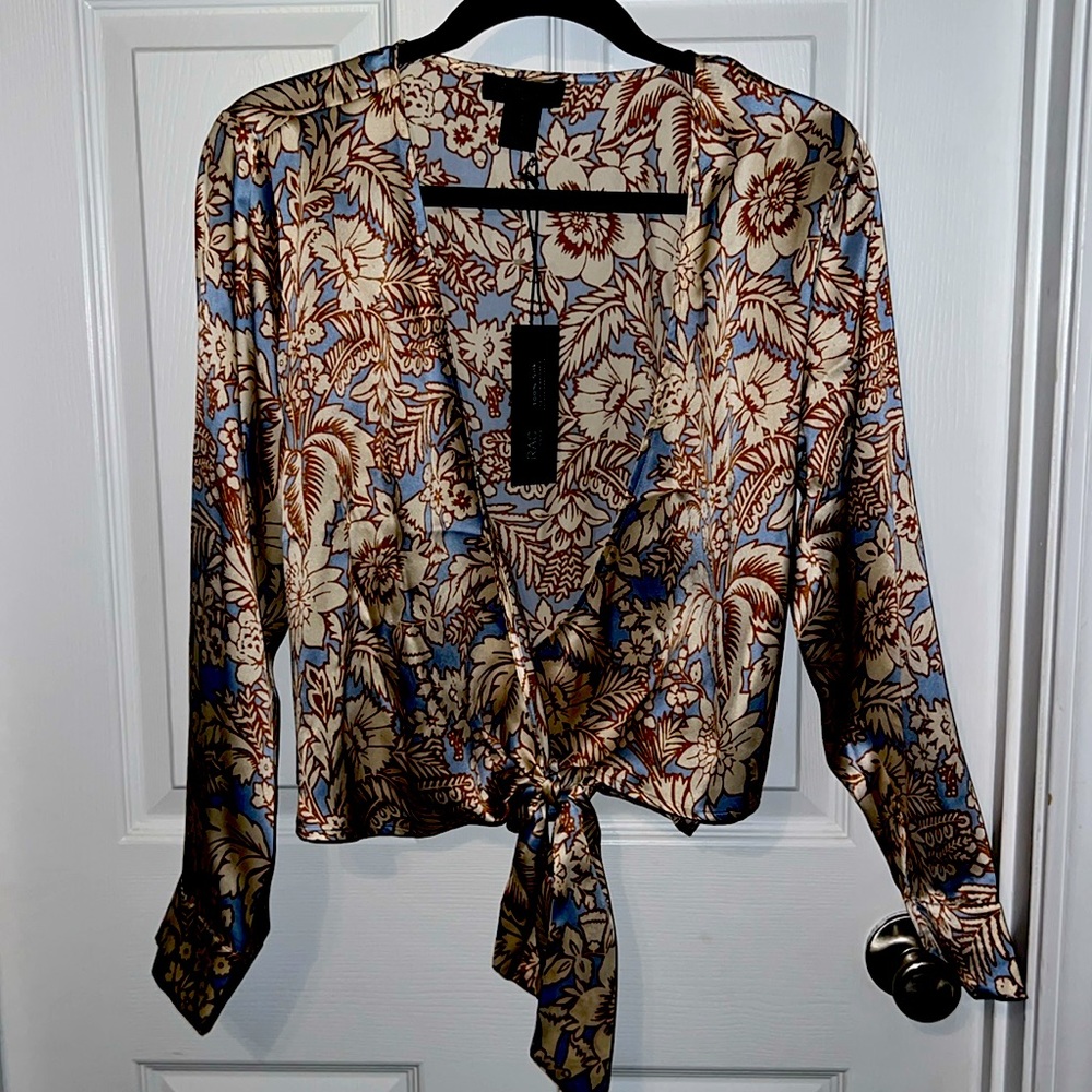Rachel Zoe Floral Print Top